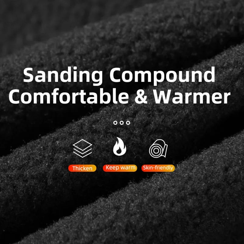 ROCKBROS Winter Face Mask Winter Cycling Climbing Hiking Fleece Thermal Keep Warm Windproof Motorcycle Cycling Balaclava - Macgyverzoutpost