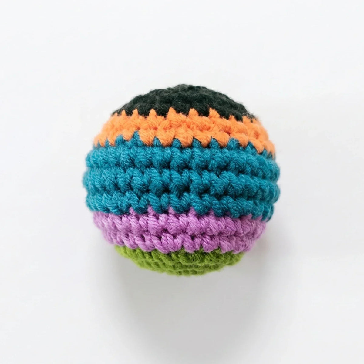 Hand-Knitted Hacky Sack Footbag Set, Cotton Crochet Kick Balls, Geometric Juggling Balls for Kids Adults Outdoor Games