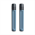 1 Pack Mountain Blue Portable Personal Water Filter Straw Outdoor Water Purifier F