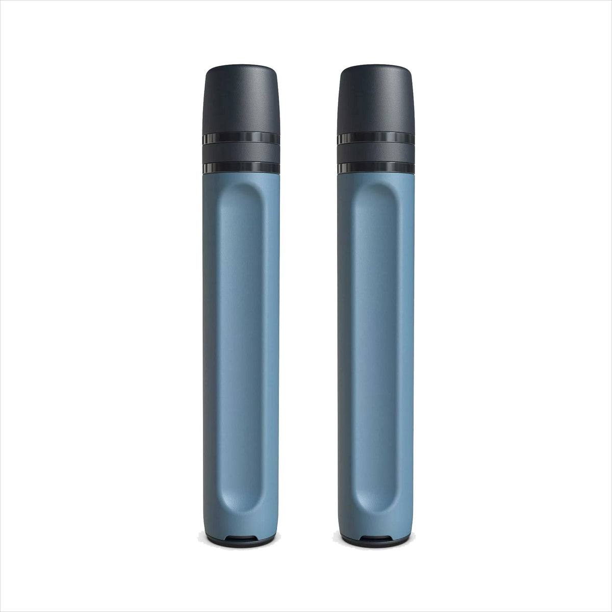 1 Pack Mountain Blue Portable Personal Water Filter Straw Outdoor Water Purifier F