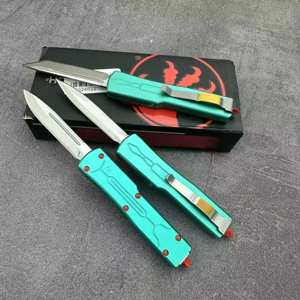 Multifunctional Drop Point Black Collectible Modern Folding Knives Outdoor Hunting Allows Easy Carrying Combat Tools Men's Gift