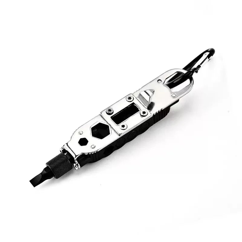 Multifunctional Mini Screwdriver Outdoor EDC Keychain Shape Screwdrivers Portable Steel Repair Tool