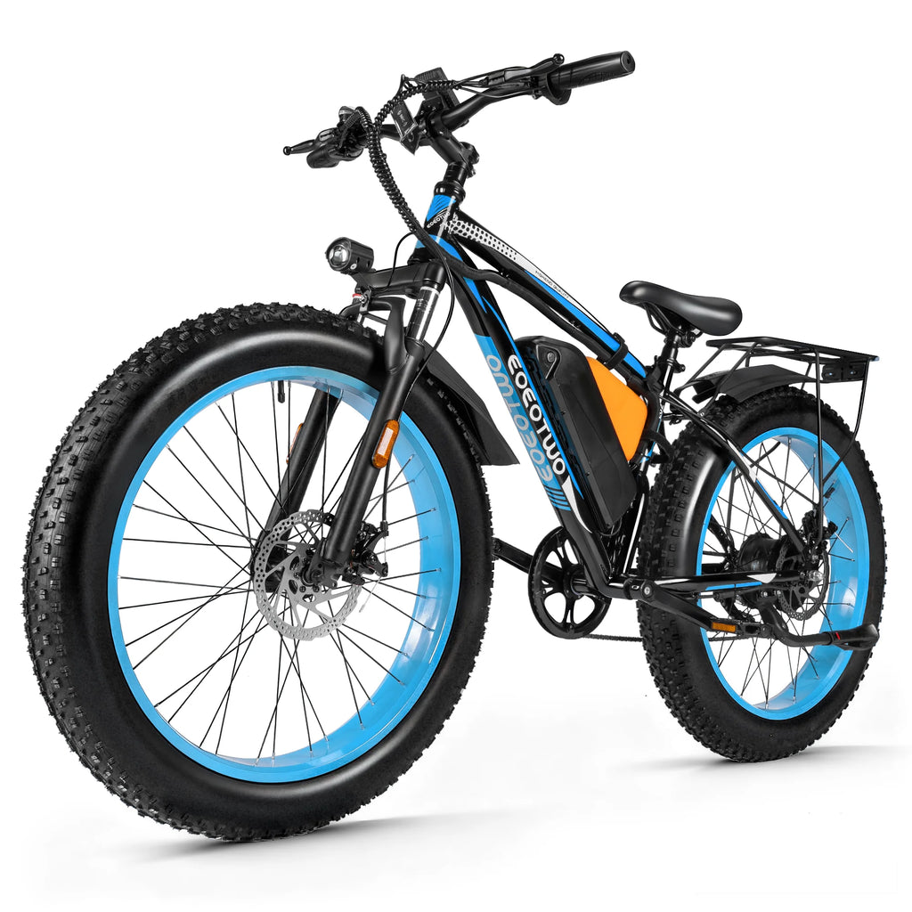 26" Fat Tire Electric Bike for Adults 48V 20Ah Battery 1000W Motor (Peak 1500W) 25-30MPH Fast Mountain Ebike Snow Beach Bicycle - Macgyverzoutpost
