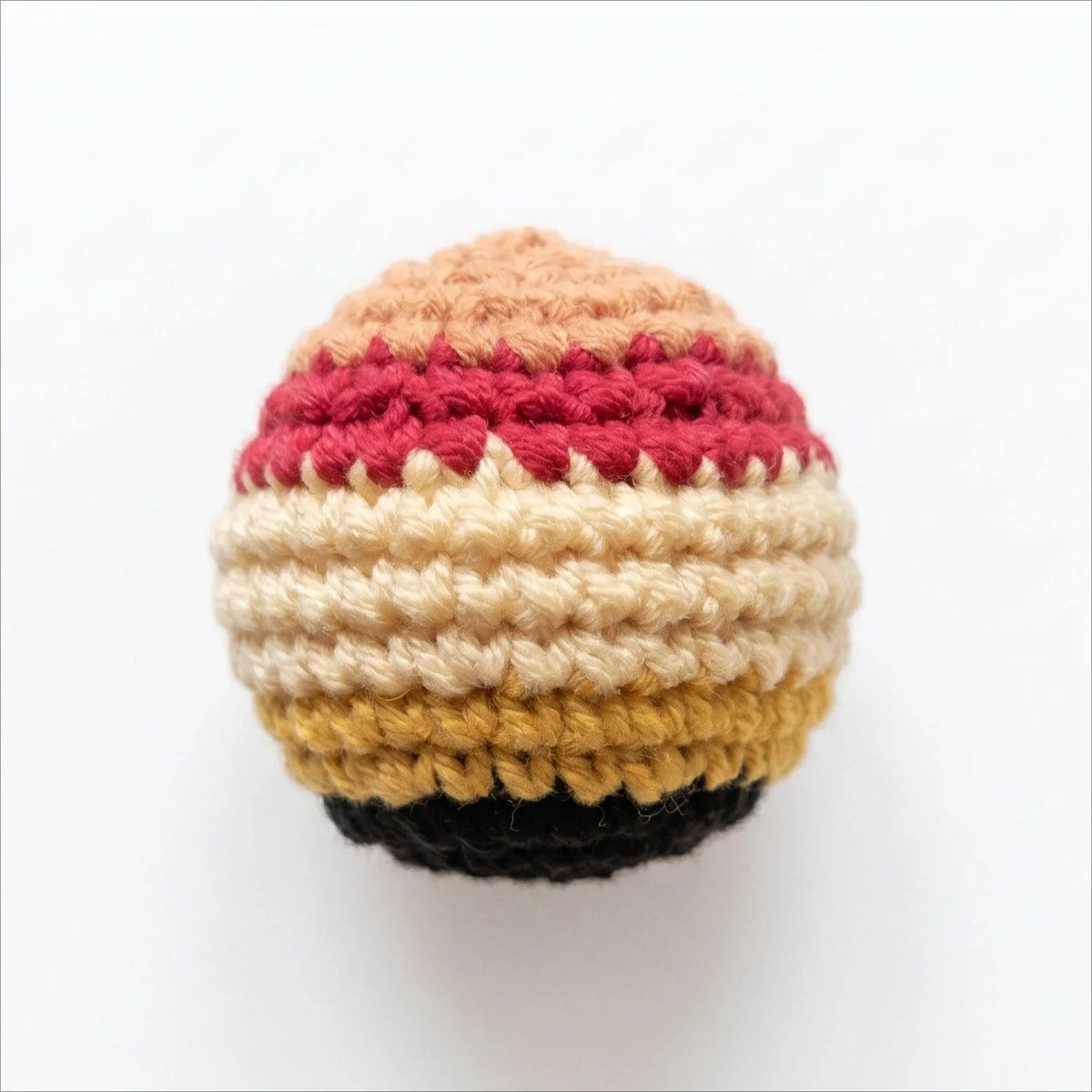 Hand-Knitted Hacky Sack Footbag Set, Cotton Crochet Kick Balls, Geometric Juggling Balls for Kids Adults Outdoor Games